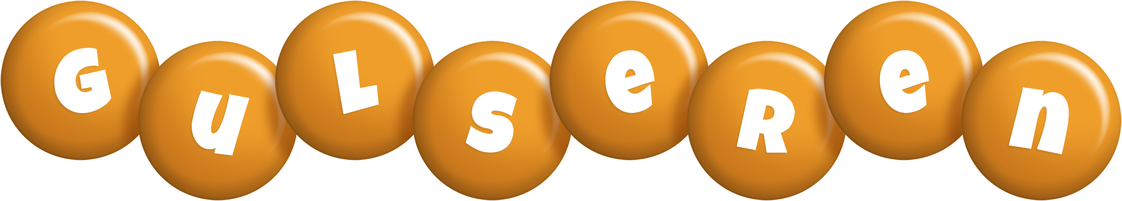 Gulseren candy-orange logo