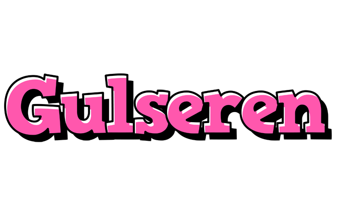 Gulseren girlish logo