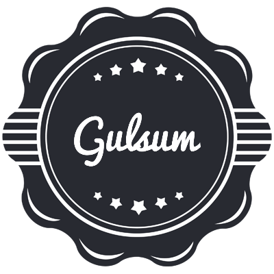 Gulsum badge logo