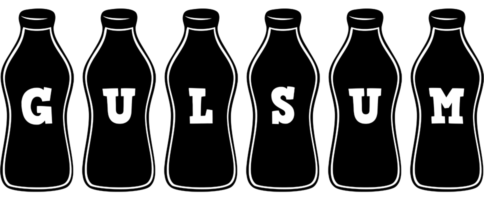 Gulsum bottle logo