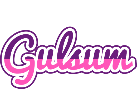 Gulsum cheerful logo