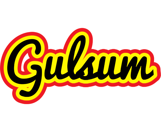 Gulsum flaming logo
