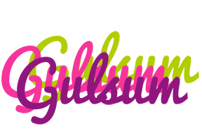 Gulsum flowers logo