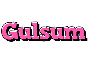 Gulsum girlish logo