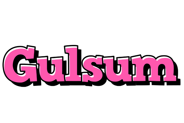 Gulsum girlish logo