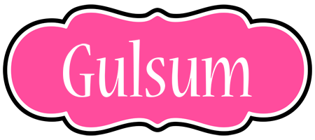 Gulsum invitation logo