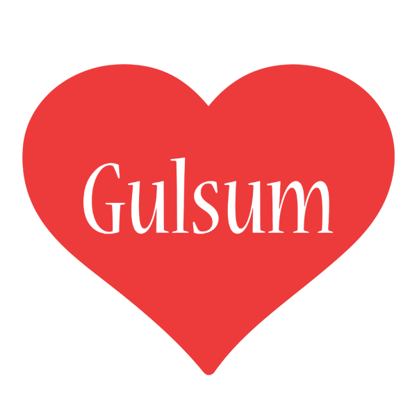 Gulsum love logo
