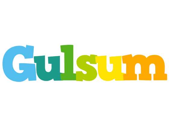 Gulsum rainbows logo