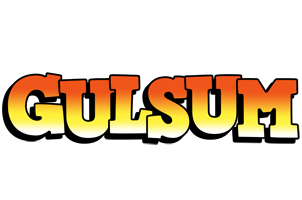 Gulsum sunset logo