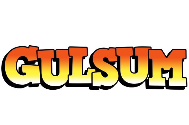 Gulsum sunset logo
