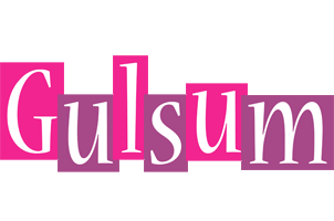 Gulsum whine logo