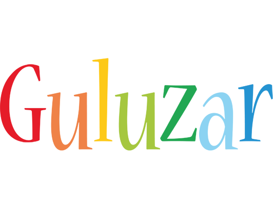 Guluzar birthday logo