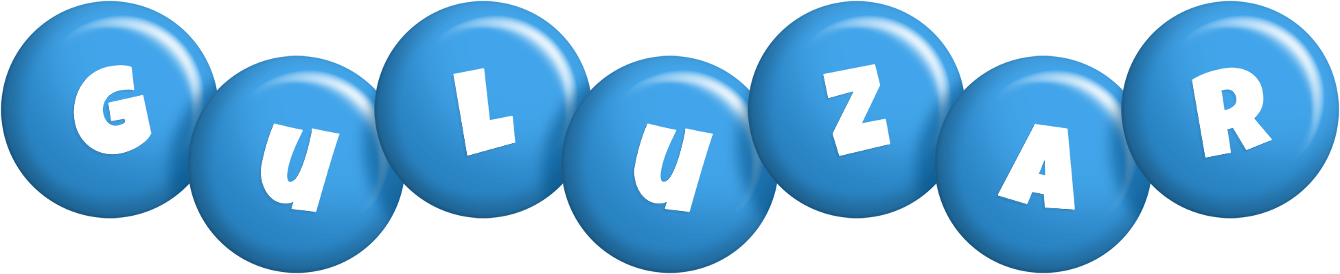 Guluzar candy-blue logo