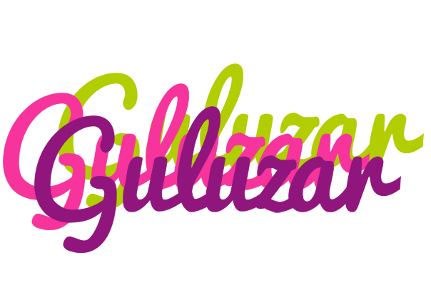 Guluzar flowers logo