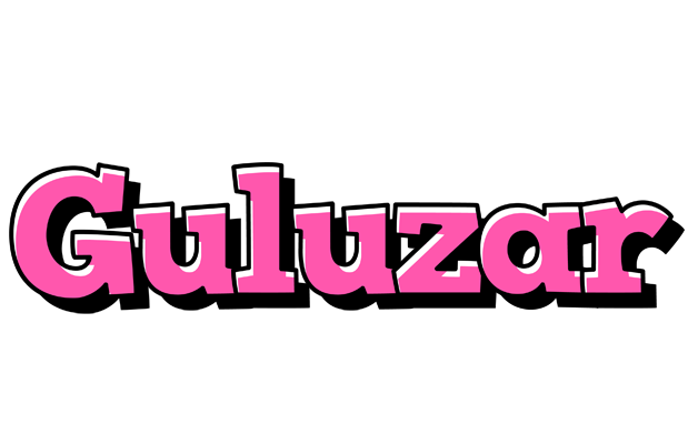 Guluzar girlish logo