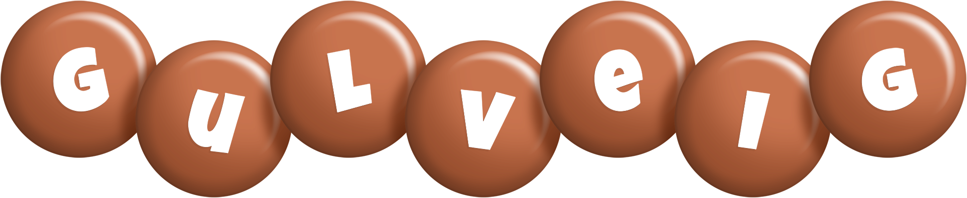 Gulveig candy-brown logo