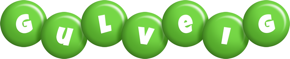 Gulveig candy-green logo