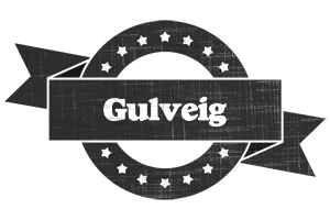 Gulveig grunge logo