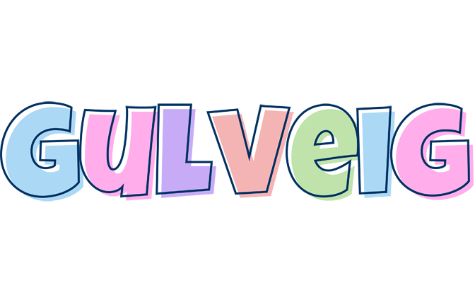 Gulveig pastel logo