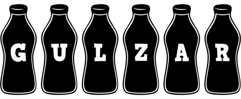 Gulzar bottle logo