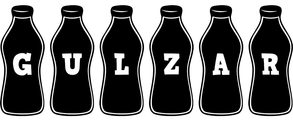 Gulzar bottle logo