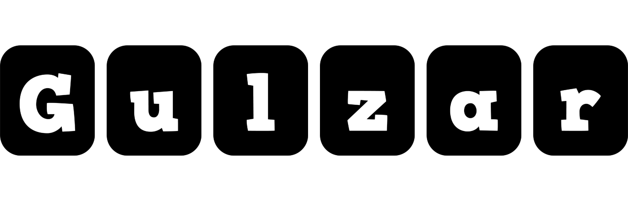 Gulzar box logo
