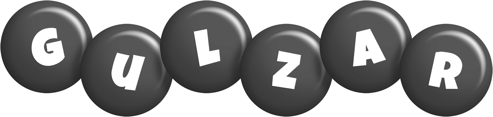 Gulzar candy-black logo