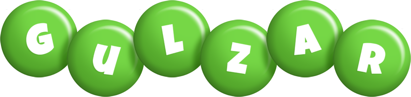 Gulzar candy-green logo