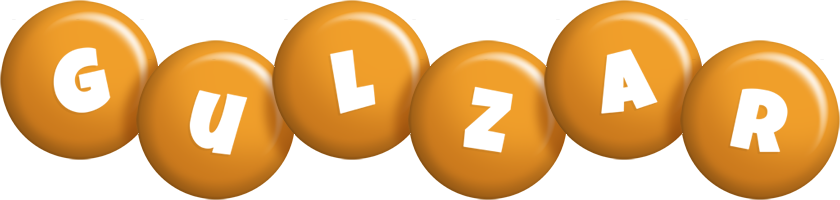 Gulzar candy-orange logo