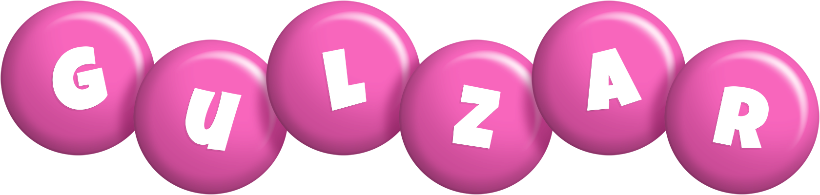 Gulzar candy-pink logo