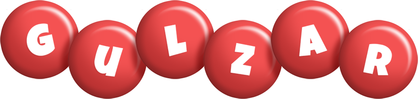 Gulzar candy-red logo