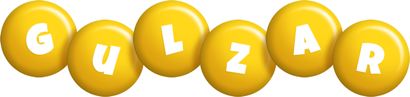 Gulzar candy-yellow logo