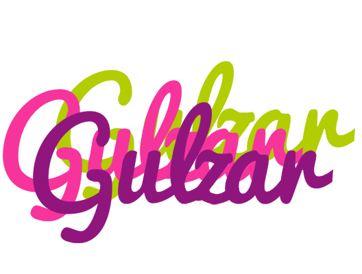 Gulzar flowers logo