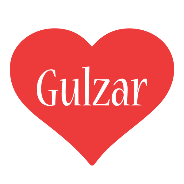 Gulzar love logo