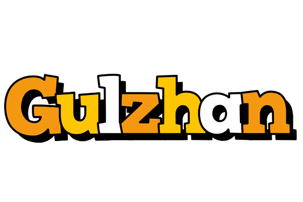 Gulzhan cartoon logo