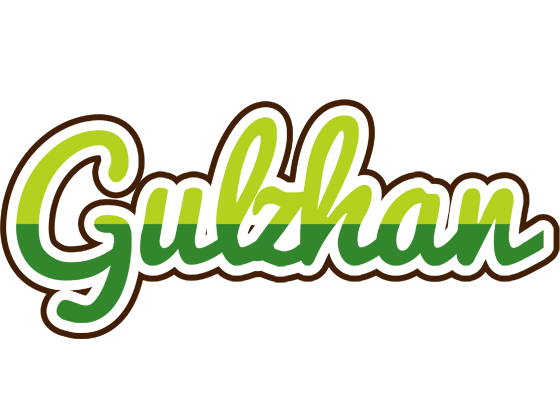 Gulzhan golfing logo