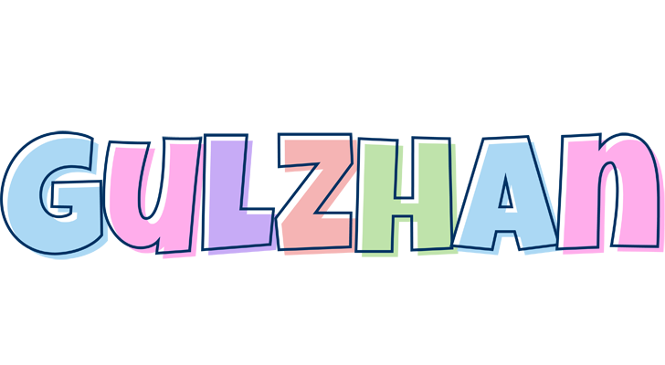 Gulzhan pastel logo