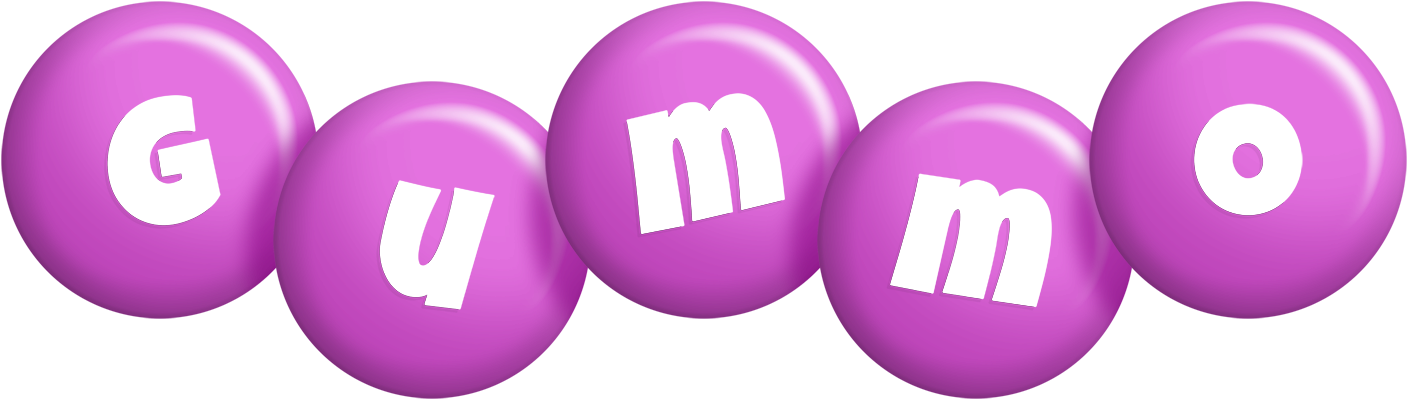 Gummo candy-purple logo