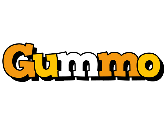 Gummo cartoon logo