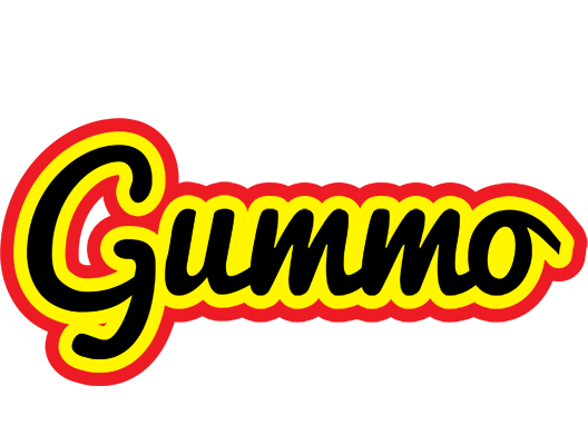 Gummo flaming logo