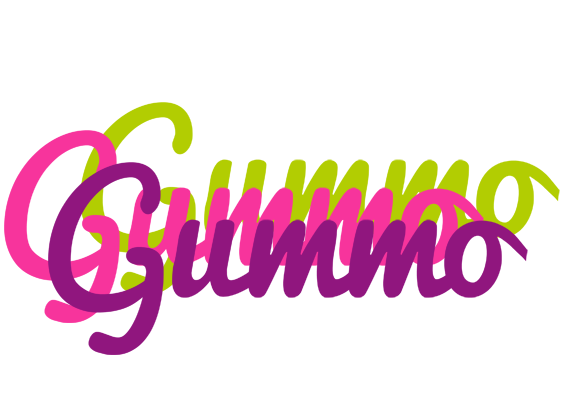 Gummo flowers logo