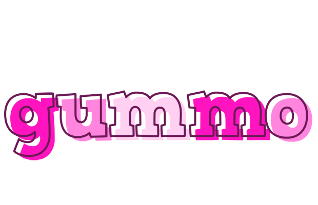 Gummo hello logo