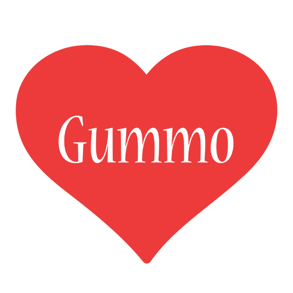 Gummo love logo