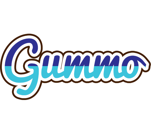Gummo raining logo