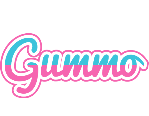 Gummo woman logo