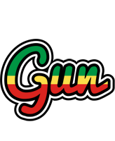 Gun african logo