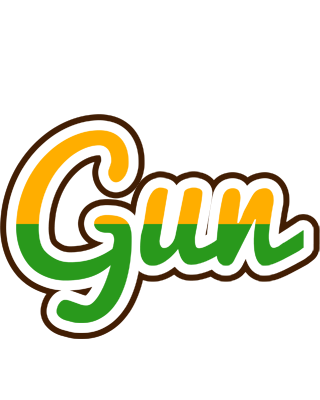Gun banana logo
