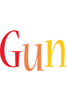 Gun birthday logo