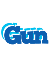Gun business logo