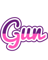 Gun cheerful logo